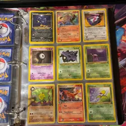 Vintage Pokemon binder collection pokemon card lot pikachu binder 1st edition - Image 3