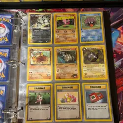 Vintage Pokemon binder collection pokemon card lot pikachu binder 1st edition - Image 4
