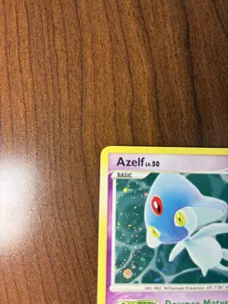 Pokemon TCG Azelf 4/123 Mysterious Treasures Holo Rare English - Image 3