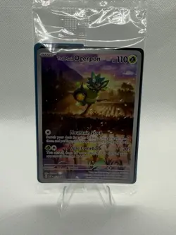 The Pokemon Company Teal Mask Ogerpon SV Promo 123 Holo 110 HP Eng 2024 - Image 1