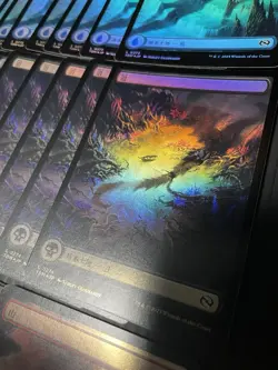 mtg tarkir dragonstorm FOIL Full art basic lands ×100 Japanese Each of 10 - Image 4