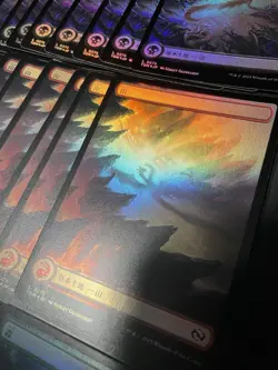 mtg tarkir dragonstorm FOIL Full art basic lands ×100 Japanese Each of 10 - Image 5