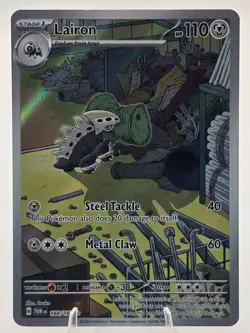 Pokemon TCG Lairon ILLUSTRATION RARE 184/167 Holo - Image 1