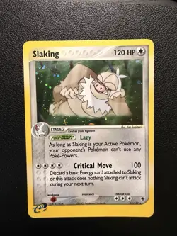 Pokemon TCG Slaking 12/109 HOLO E Reader Ruby & Sapphire - Image 1