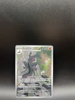 Salazzle 224/217 Illustration Rare Ascended Heroes Pokemon TCG NM+ - Image 1
