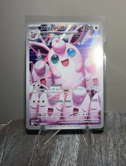 Pokemon TCG Wigglytuff 105/094 Illustration Rare Phantasmal Flames NM Pack Fresh - Image 1