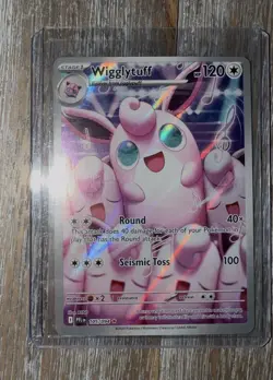 Pokemon TCG Wigglytuff 105/094 Illustration Rare Phantasmal Flames NM Pack Fresh - Image 2