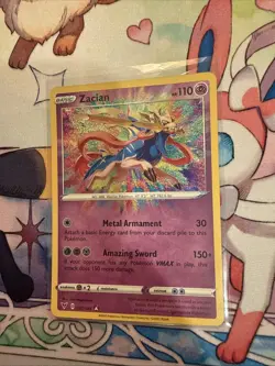 Pokemon TCG Zacian 082/185 Swsh04: Vivid Voltage Holo Amazing Rare MINT/NM - Image 3