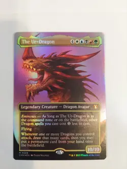 The Ur-Dragon (Borderless) Commander Masters Foil - Image 1