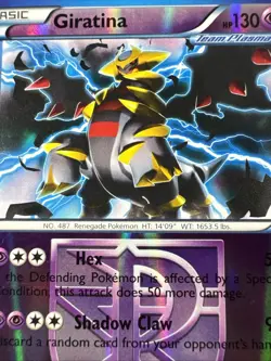 Pokemon Giratina BW Plasma Storm Holo Rare Deck Exclusive Holofoil 062/135 2012 - Image 5