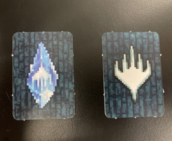 Final Fantasy MTG Promo Items Prerelease - Art Cutout, D20, Tokens, Mana Token - Image 2