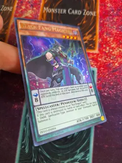 Yu-Gi-Oh! TCG Black Fang Magician PEVO-EN004 Ultra Rare 1st Edition Near Mint - Image 2