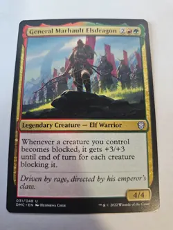 MTG General Marhault Elsdragon Dominaria United Commander - Image 1
