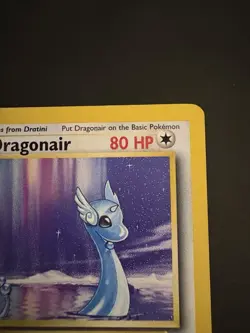 Vintage Pokemon 4th PRINT Dragonair Base Set Uk Release 1999-2000 Non Holo Rare - Image 3