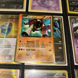 Pokemon TCG Terrakion Boundaries Crossed 151/149 Secret Rare - Image 1