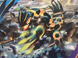 Shiny Primal Groudon 2015 Pokemon Regional Championship Playmat NM - Image 3