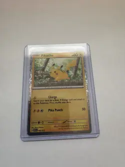 PIKACHU - McDonald's Promo 002/015 M24 EN 2024 Happy Meal Holo Foil Pokemon 2025 - Image 3