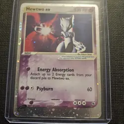 Mewtwo ex 101/109 Ruby and Sapphire Holo Ultra Rare Pokemon TCG - Image 1