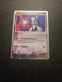 Mewtwo ex 101/109 Ruby and Sapphire Holo Ultra Rare Pokemon TCG - Image 3