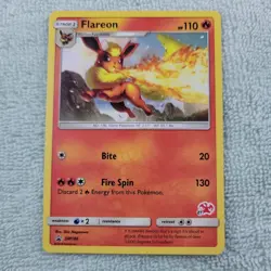 Flareon SM186 - Black Star Promo - Non Holo Rare - Pokemon TCG - HP - Image 1