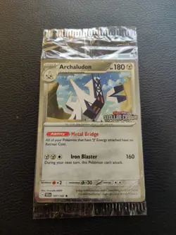Pokemon TCG - Archaludon 107/142 Stellar Crown Stamped Promo Sealed - Image 1