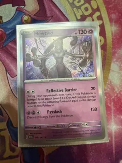 Mewtwo 150/165 RARE Holo - Scarlet & Violet 151 - Pokemon Card - LP - Image 1
