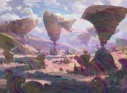 Foil Jagged Barrens - otj - 259 | MTG Card - Image 2