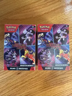 Pokemon TCG Destined Rivals Booster Bundles Sealed New - Image 1