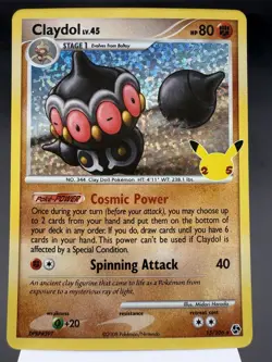 Claydol 15/106 - Holo Rare - Celebrations Pokemon Card MINT - Image 1