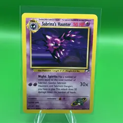 Pokemon Sabrina's Haunter Gym Challenge 58/132 Uncommon Regular Unlimited Card - Image 1