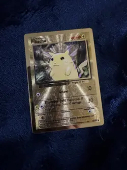 Pikachu 58/102 Gold Metal Celebrations Ultra Premium Collection Card Pokemon TCG - Image 1
