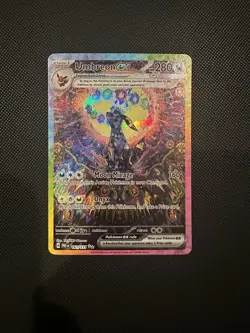Pokemon TCG Umbreon EX Prismatic Evolutions Card 161/131 Raw - Image 1