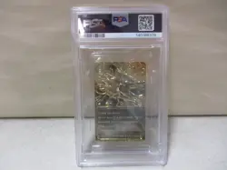 1999 Burger King Pokemon Charizard Gold Card PSA 6 EX-MT - Image 2