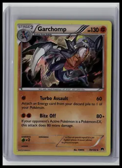 Garchomp - XY - BREAKpoint 70/122 Rare Holo Pokemon TCG - Image 1