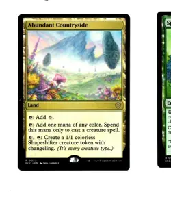 1x Abundant Countryside Commander Lorwyn Eclipsed LP mtg - Image 1