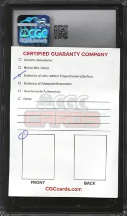 Magic MTG Beta Demonic Attorney CGC AA INKED LIGHTLY PLAYED LP INK - Image 3