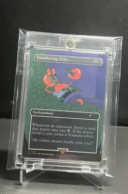 MTG x Spongebob Squarepants Mr. Krabs Smothering Tithe Rainbow Foil Chase - Image 3