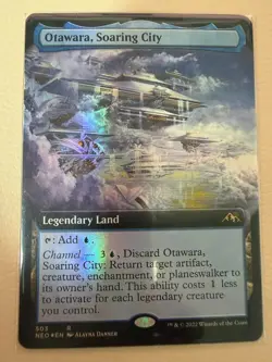 Otawara, Soaring City - (Extended Art) Kamigawa: Neon Dynasty - Foil - NM - Image 1