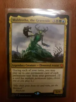 MTG - Muldrotha, the Gravetide - Dominaria - Mythic Rare - Near MINT - Image 1