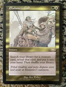 Magic the Gathering Eladamri's Call Planeshift Rare Light Play Condition - Image 1