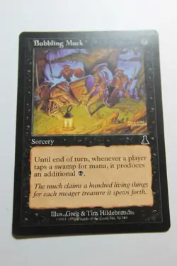MTG Bubbling Muck x1- -Urza's Destiny-Lightly Played - Image 1
