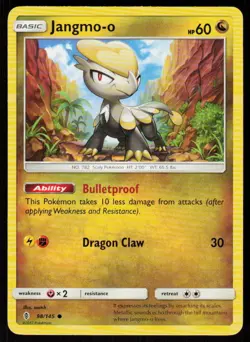 Jangmo-o 98/145 Common Guardians Rising Pokemon Near Mint - Image 1