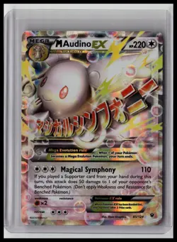 M Audino EX - XY - Fates Collide 85/124 Ultra Rare Holo Pokemon TCG - Image 1