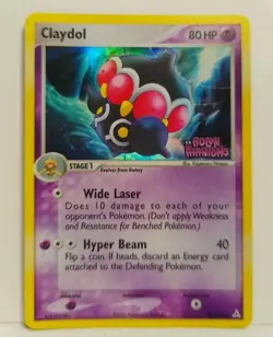 Claydol 38/110 EX Holon Phantoms Reverse Holo Stamped Pokemon Card 2006 - Image 3