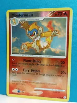 Monferno 56/130 Reverse Holo Diamond & Pearl Pokemon 2007 card - Image 3