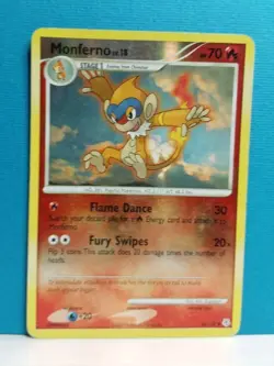 Monferno 56/130 Reverse Holo Diamond & Pearl Pokemon 2007 card - Image 4