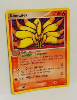 Ninetales 19/108 Regular Rare EX Power Keepers Pokemon Card 2007 - Image 3
