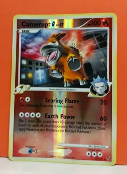 Camerupt G - 19/147 Supreme Victors Reverse Holo Rare Pokemon Card 2009 - Image 3