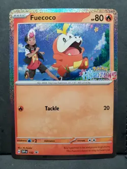 Fuecoco 192 Holo Promo Scarlet & Violet Promo Pokemon Near Mint - Image 1