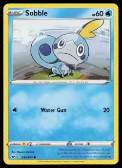 Sobble 054/202 Common Sword & Shield Pokemon Near Mint - Image 1